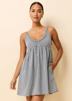 Cassidy Dress Noir Gingham