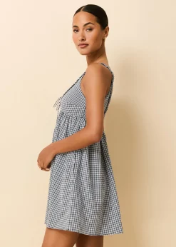 Cassidy Dress Noir Gingham