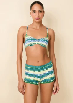 Celeste Short Technicolor Mosaic
