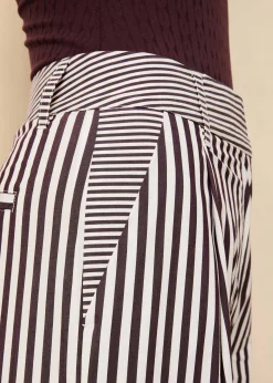 Marnie Pant Raisin Brown / Brule Stripe