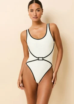 Melanie One Piece Brule / Noir