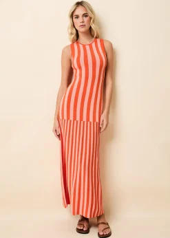 Petra Dress Peachykeen / Rust