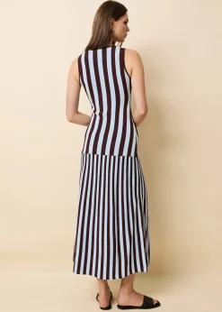 Petra Dress Twilight / Raisin Brown