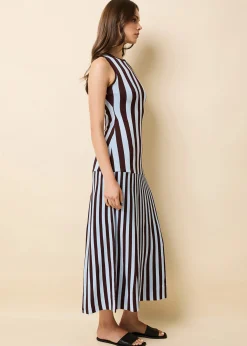 Petra Dress Twilight / Raisin Brown