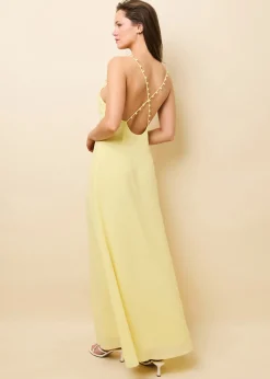Renna Dress Custard