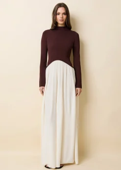 Soglio Dress Raisin Brown / Brule