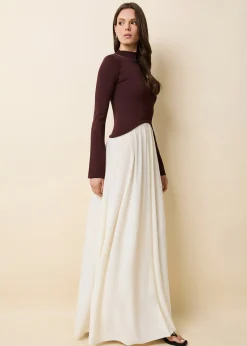 Soglio Dress Raisin Brown / Brule