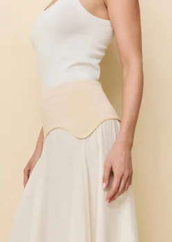 Soglio Skirt Khaki / Brule